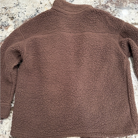 32 Degrees Brown Teddy Jacket - Picture 2 of 3